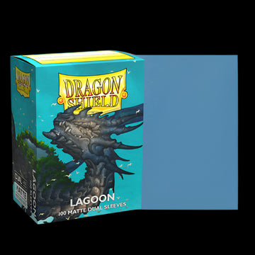 Dragon Shield Sleeves: Standard- Dual Matte Lagoon 100ct