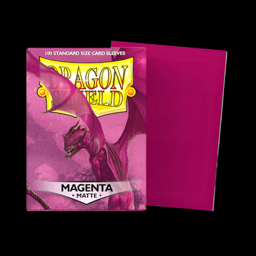 Dragon Shield Sleeves: Standard- Matte Magenta 100ct