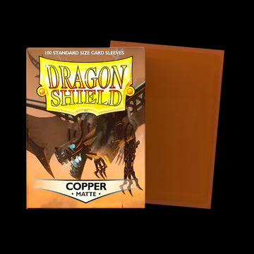 Dragon Shield Sleeves: Standard- Matte Copper 100ct