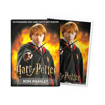 Dragon Shield Sleeves: Standard- Matte Ron Weasley Art (100 ct.)