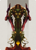 Kozilek, the Broken Reality Art Card (Gold-Stamped Planeswalker Symbol) [Modern Horizons 3 Art Series]