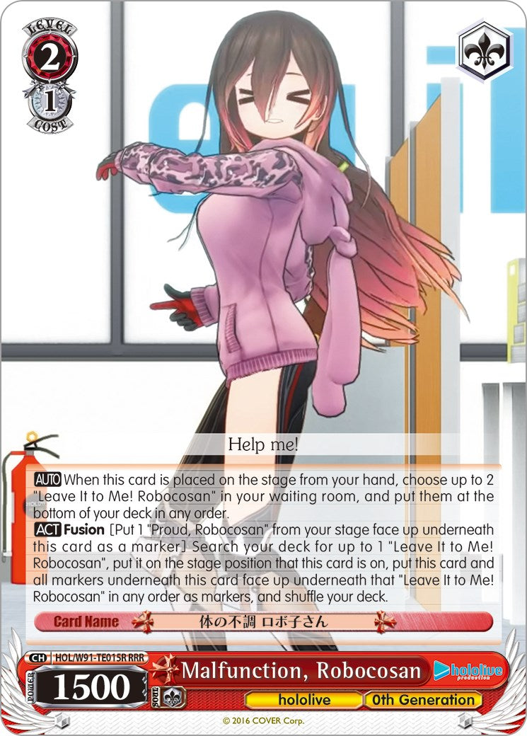 Malfunction, Robocosan (HOL/W91-TE015R RRR) [hololive production]