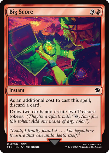 Big Score [FINAL FANTASY Commander]