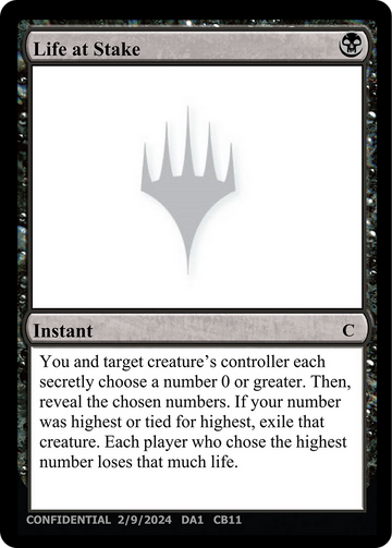 Life at Stake [Unknown Event]