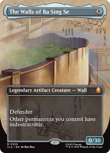 The Walls of Ba Sing Se (Borderless) [Avatar: The Last Airbender]