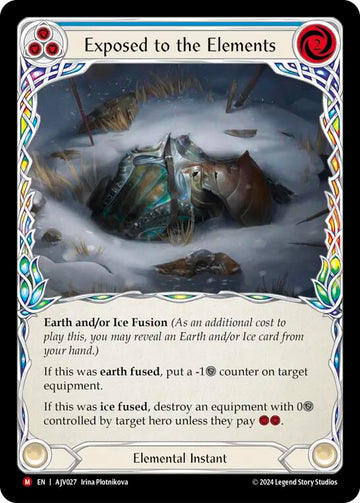 Exposed to the Elements [AJV027] (Armory Deck: Jarl Vetreidi)