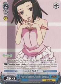 Playing Together, Nadeko Sengoku (NM/S24-E077) [NISEMONOGATARI]