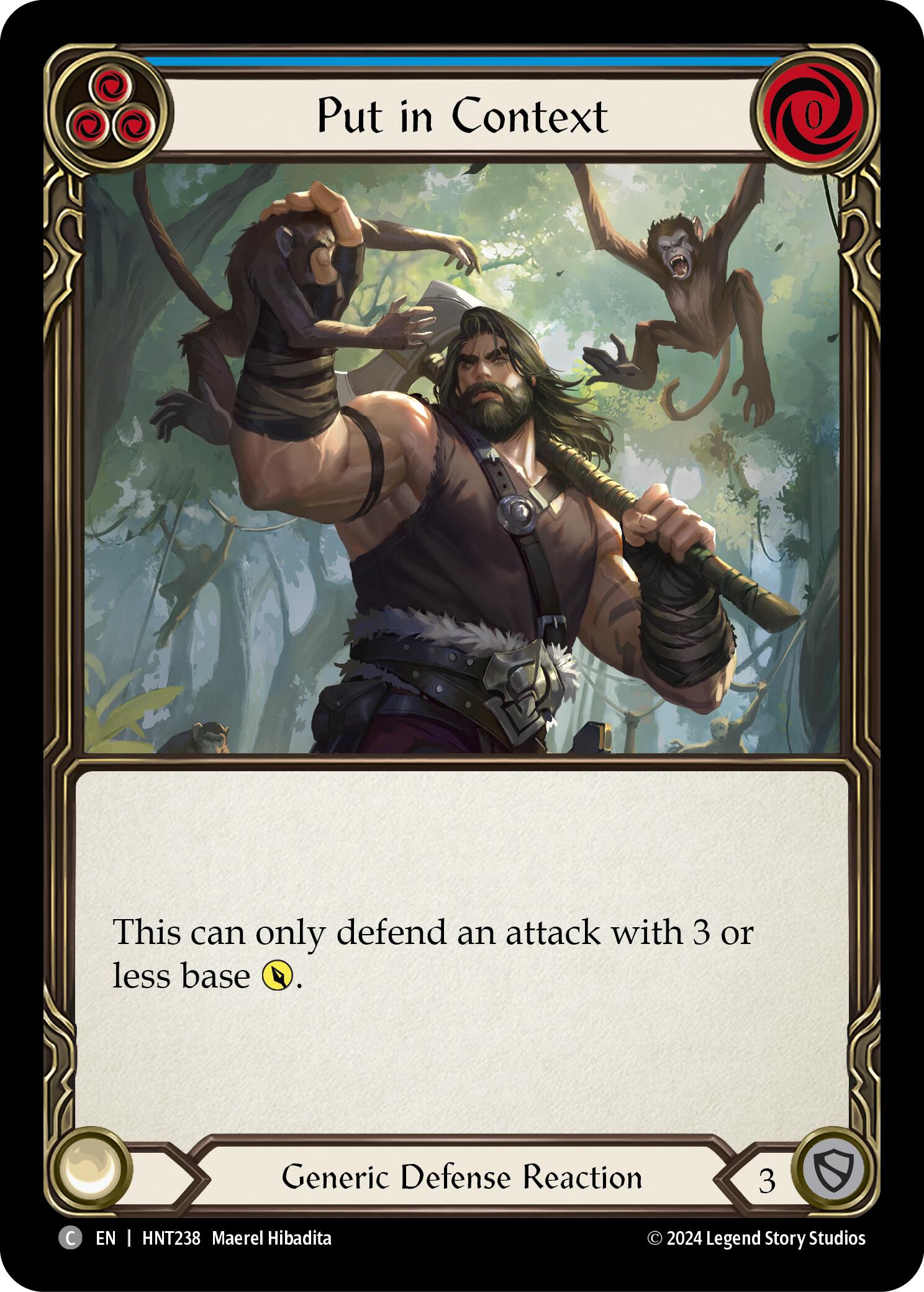 Put in Context (Blue) [HNT238] (The Hunted)