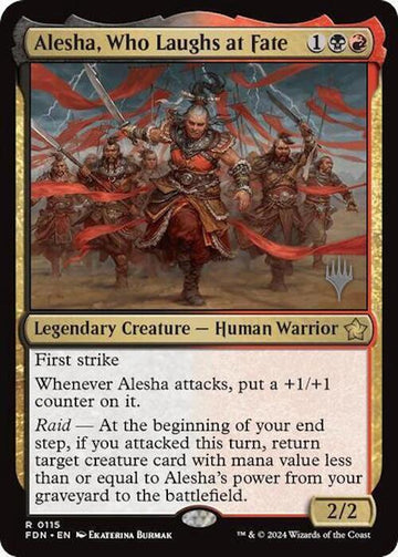 Alesha, Who Laughs at Fate (Promo Pack) [Foundations Promos]