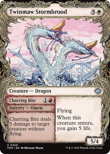 Twinmaw Stormbrood (Showcase) [Tarkir: Dragonstorm]