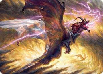 Stormscale Scion Art Card (17/54) [Tarkir: Dragonstorm Art Series]
