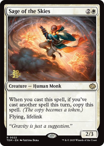 Sage of the Skies [Tarkir: Dragonstorm Prerelease Promos]