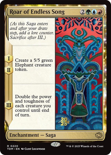 Roar of Endless Song [Tarkir: Dragonstorm Prerelease Promos]