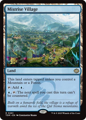 Mistrise Village [Tarkir: Dragonstorm Prerelease Promos]