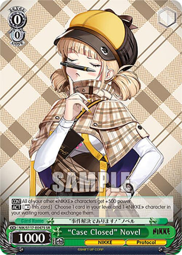 "Case Closed" Novel (NIK/S117-E047S SR) [GODDESS OF VICTORY: NIKKE]
