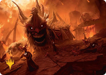 The Final Days Art Card (Gold-Stamped Planeswalker Symbol) [FINAL FANTASY Art Series]