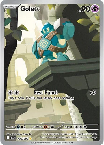 Golett (122/086) [Scarlet & Violet: Black Bolt]