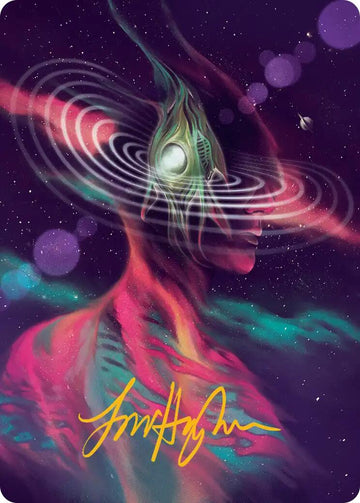 Terrasymbiosis Art Card (Gold-Stamped Signature) [Edge of Eternities Art Series]