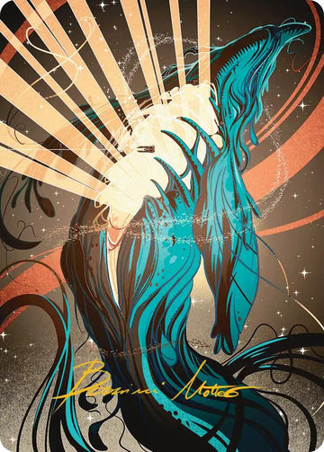 Swarmyard Art Card (Gold-Stamped Signature) [Edge of Eternities Art Series]