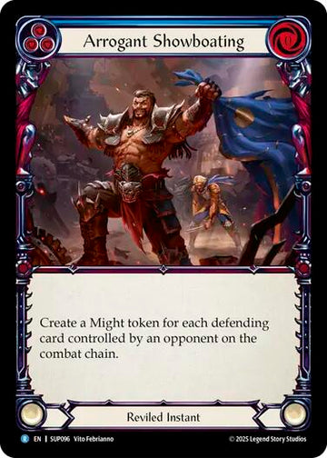 Arrogant Showboating [SUP096] (Super Slam)  Rainbow Foil