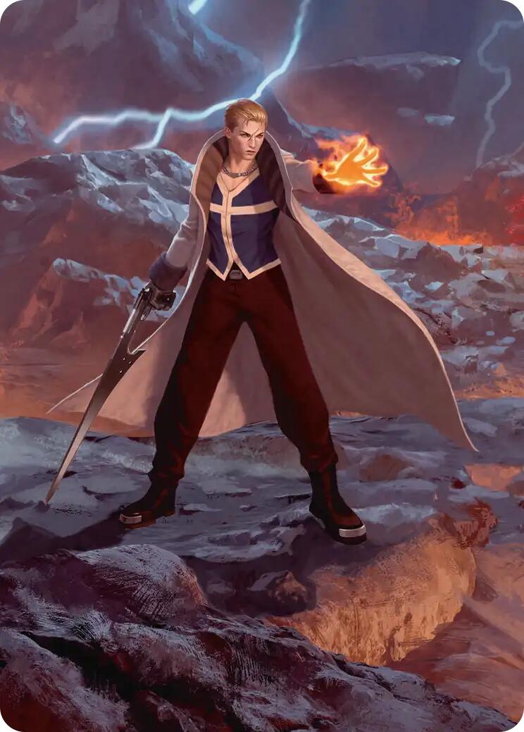 Seifer, Balamb Rival Scene Art Card [FINAL FANTASY Art Series]