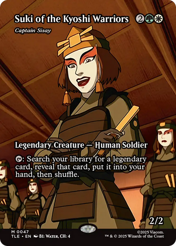 Suki of the Kyoshi Warriors - Captain Sisay (Borderless) [Avatar: The Last Airbender: Eternal-Legal]