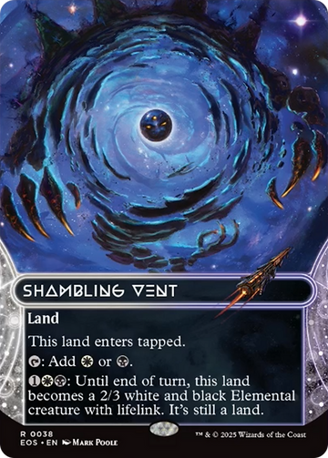 Shambling Vent (0038) (Borderless) [Edge of Eternities: Stellar Sights]