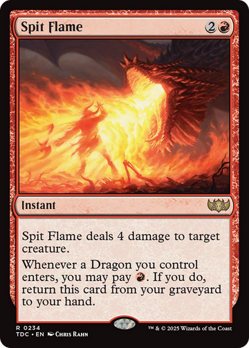 Spit Flame [Tarkir: Dragonstorm Commander]