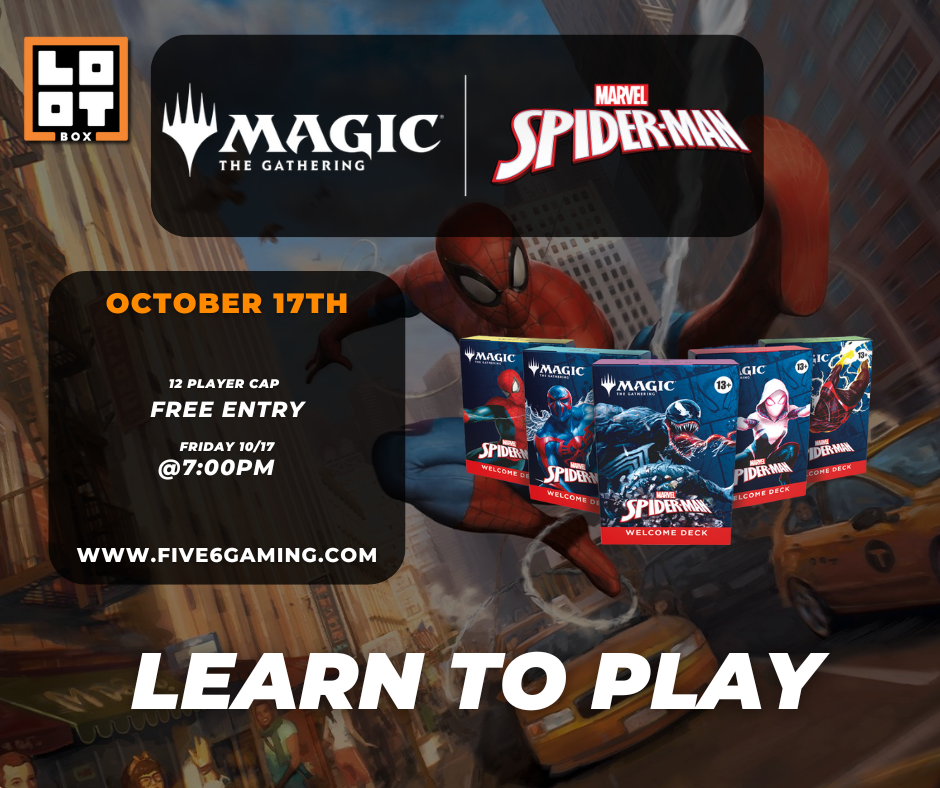 Spider-Man Learn To Play MTG