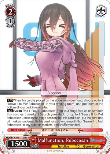 Malfunction, Robocosan (HOL/W91-TE015 TD) [hololive production]