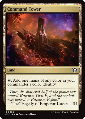 Command Tower [Edge of Eternities Commander]
