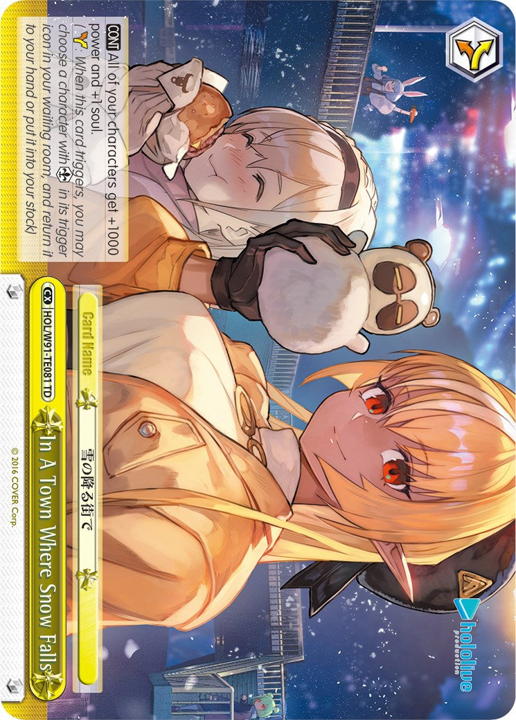 In A Town Where Snow Falls (HOL/W91-TE081 TD) [hololive production]