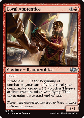 Loyal Apprentice [Tarkir: Dragonstorm Commander]