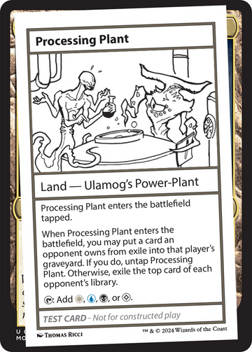 Processing Plant [Mystery Booster 2 Playtest Cards]