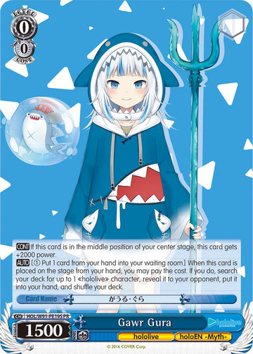 Gawr Gura (HOL/W91-PE19S PR) (Promo) [hololive production]