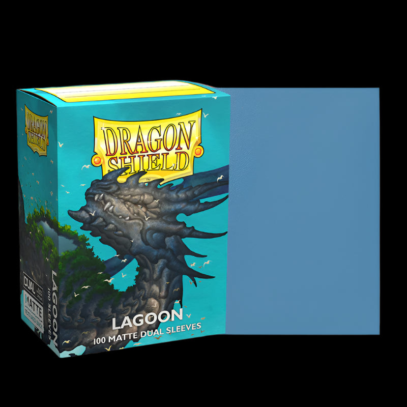 Dragon Shield Sleeves: Standard- Dual Matte Lagoon 100ct