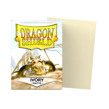 Dragon Shield Sleeves: Standard- Matte Ivory 100ct