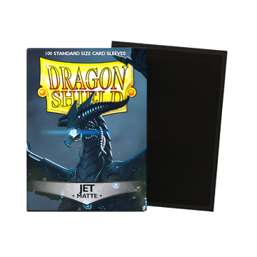 Dragon Shield Sleeves: Standard- Matte Jet 100ct