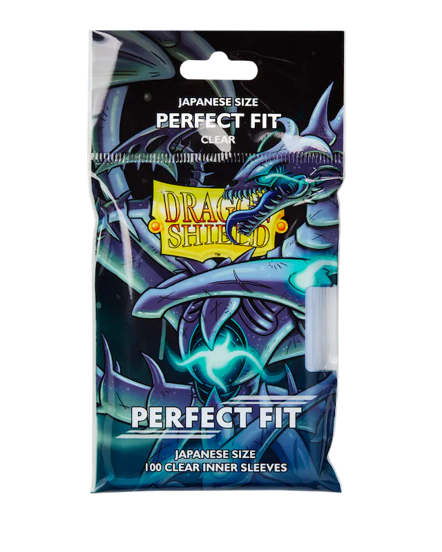 Dragon Shield Sleeves: Perfect Fit Japanese Top Load- Clear (100 ct.)