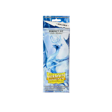 Dragon Shield Sleeves: Perfect Fit Sealable- Clear (100 ct.)
