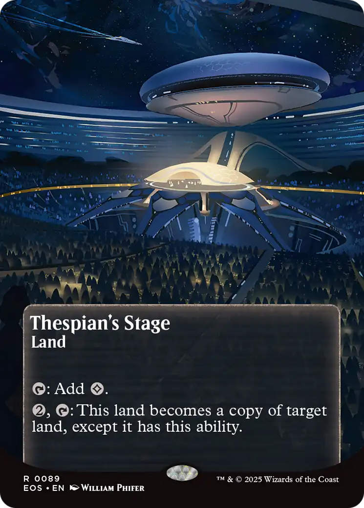 Thespian's Stage (0089) (Borderless) [Edge of Eternities: Stellar Sights]