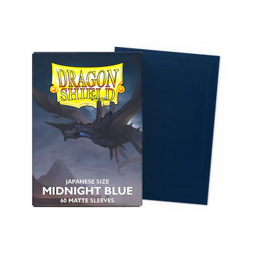 Dragon Shield Sleeves Japanese Matte Midnight Blue (60 ct)