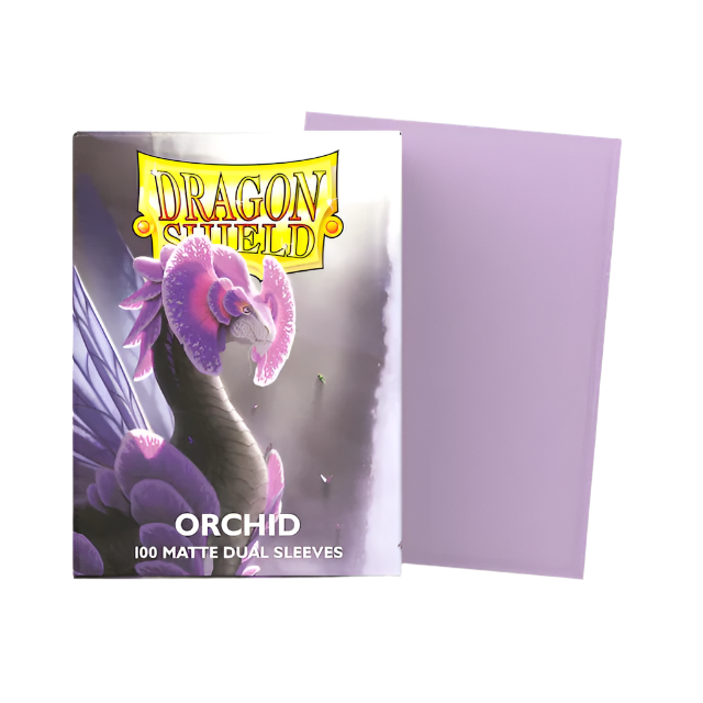 Dragon Shield Sleeves: Standard- Dual Matte Orchid 100ct