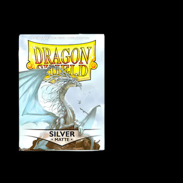 Dragon Shield Sleeves: Standard- Matte Silver 100ct