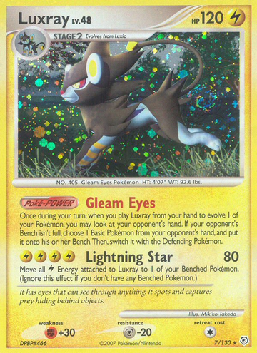 Luxray (7/130) [Diamond & Pearl: Base Set]