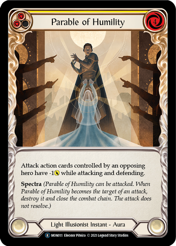 Parable of Humility [U-MON011-RF] (Monarch Unlimited)  Unlimited Rainbow Foil